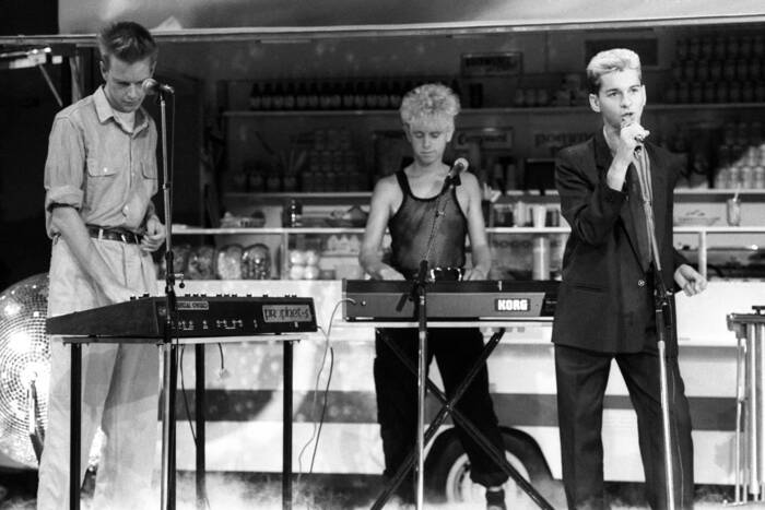 Depeche Mode al WWF Club nel 1983 Depeche Mode al WWF Club nel 1983