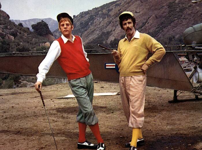 Donald Sutherland et Elliott Gould MASH Donald Sutherland et Elliott Gould MASH