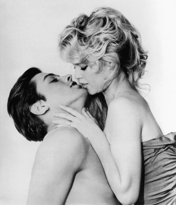 Icone del cinema - Delon e Bardot Icone del cinema - Delon e Bardot