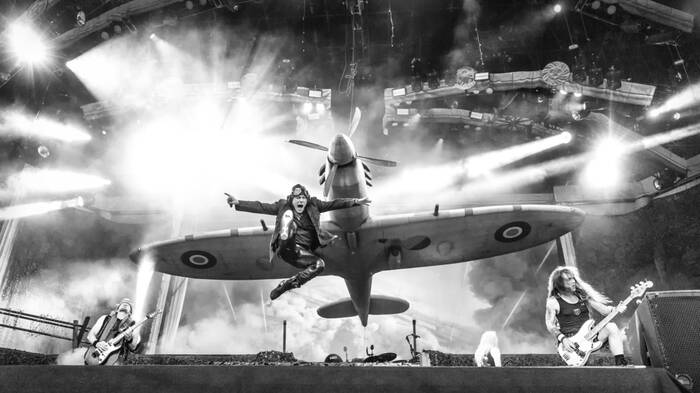 Gli Iron Maiden in Svezia Gli Iron Maiden in Svezia