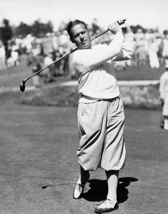 Golfer Bobby Jones (1931) - Photographic print for sale