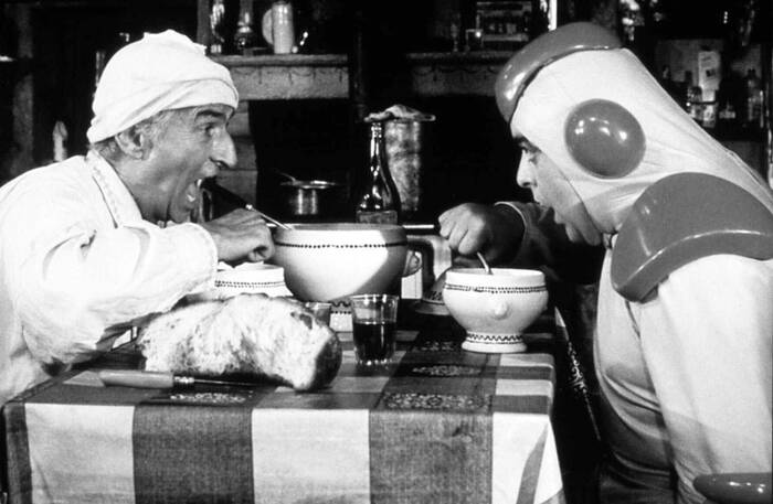 Louis de Funes Jacques Villeret Louis de Funes Jacques Villeret