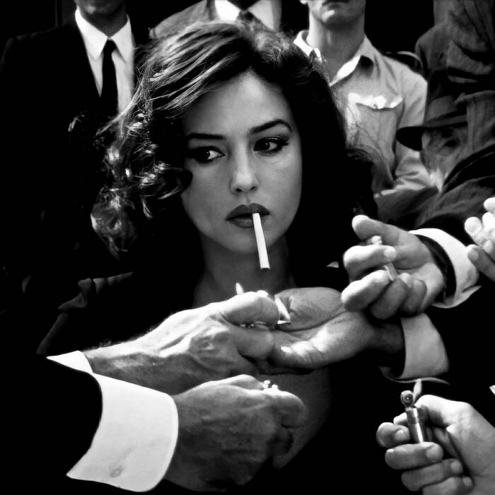 Monica Bellucci in Malèna Monica Bellucci in Malèna