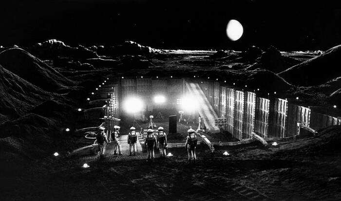 2001 Space Odyssey filmset