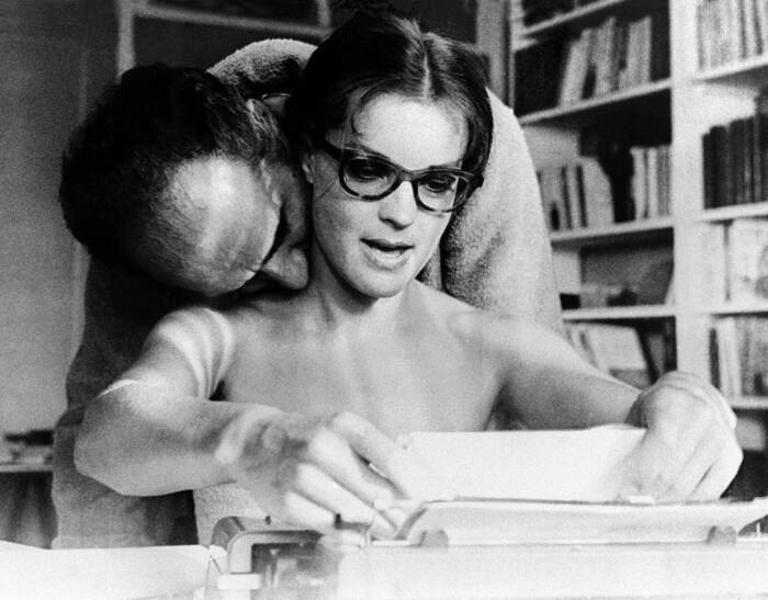 Romy Schneider e Michel Piccoli nel 1969 Romy Schneider e Michel Piccoli nel 1969