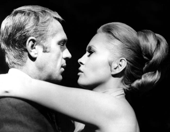 Steve McQueen e Faye Dunaway nel film The Thomas Crown Affair Steve McQueen e Faye Dunaway nel film The Thomas Crown Affair