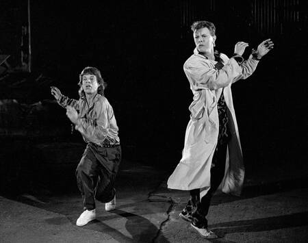 Bowie with Jagger Live Aid 40th Anniversary Bowie with Jagger Live Aid 40th Anniversary