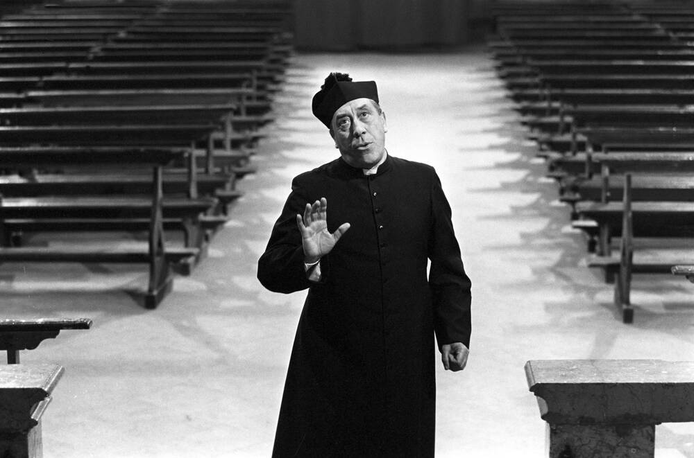 Fernandel in Don Camillo in Moskou