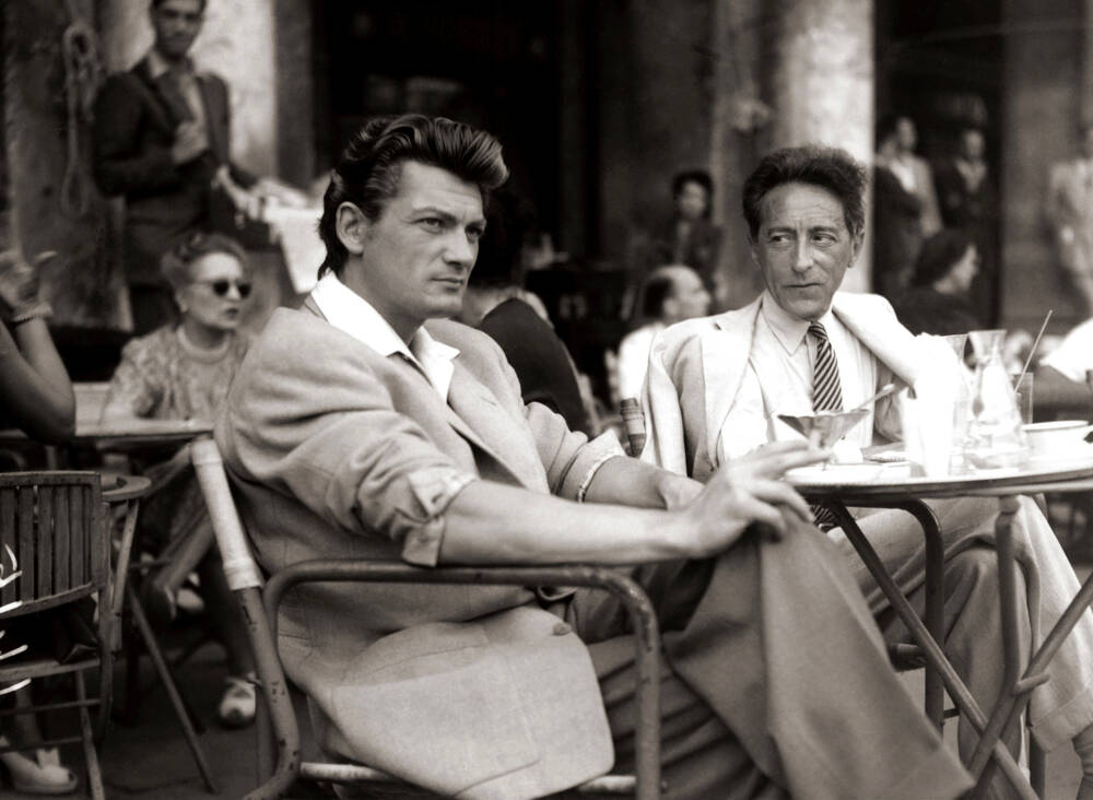 Jean Cocteau et Jean Marais