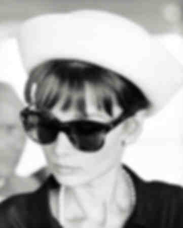 Audrey Hepburn im Sommer 1962