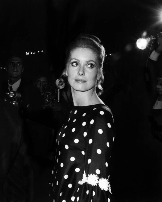 Catherine Deneuve op het filmfestival van Venetië