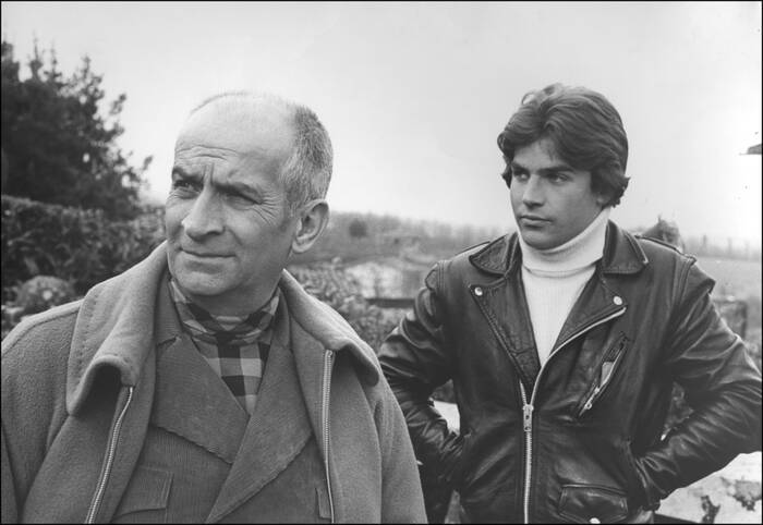 Louis de Funès met Olivier de Funès