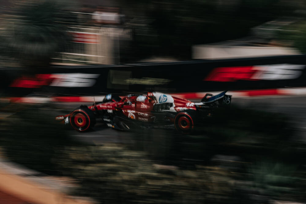 Charles Leclerc Monaco 2025 GP