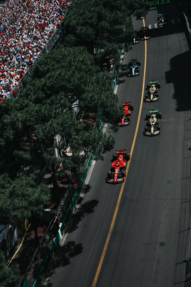 Monaco Grand Prix start