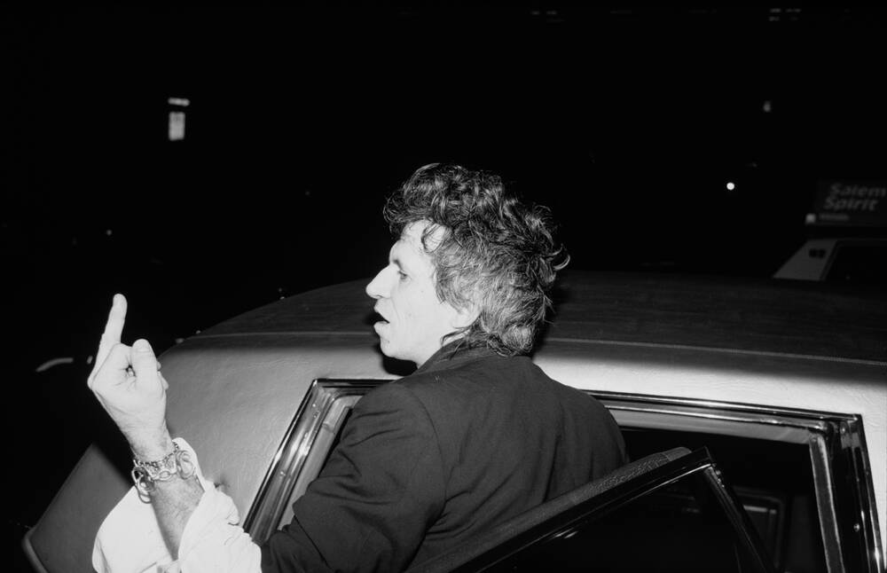 Keith Richards in 1980 in New York