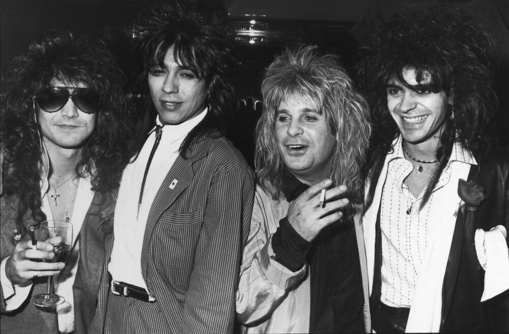 Ozzy Osbourne and His Band - New York 1986 - Photographic print