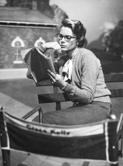 Grace Kelly in het plattelandsmeisje Grace Kelly in het plattelandsmeisje