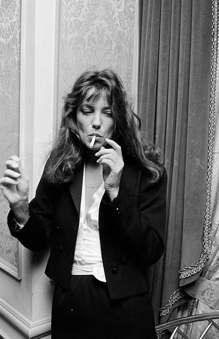 Jane Birkin, nonchalant modeikon Jane Birkin, nonchalant modeikon