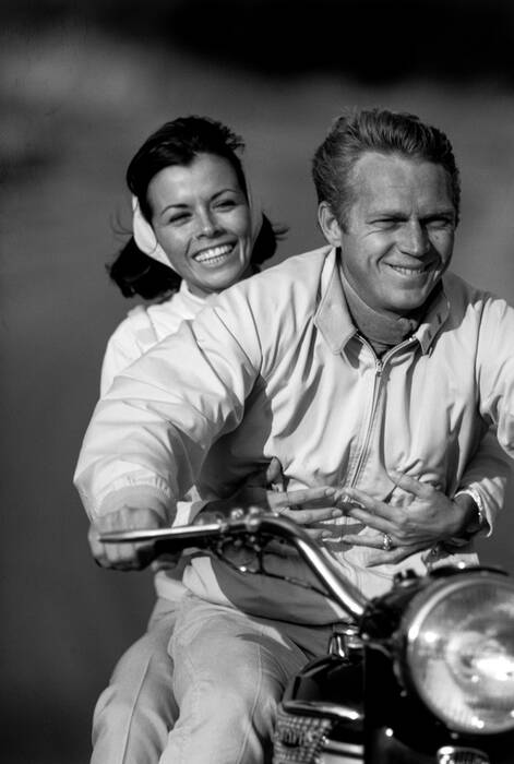 Steve Mcqueen e Nellie Steve Mcqueen e Nellie