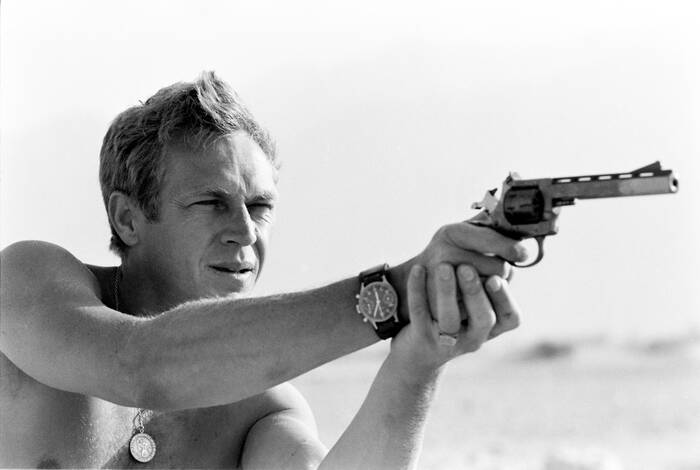 Steve McQueen nel deserto di Palm Springs Steve McQueen nel deserto di Palm Springs