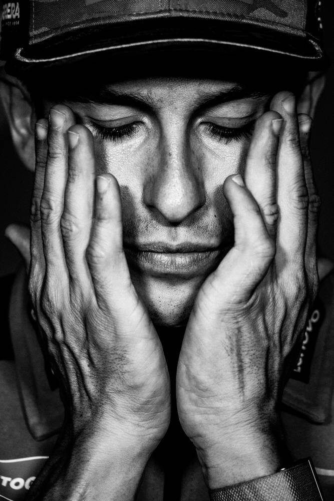 Marc Marquez concentration