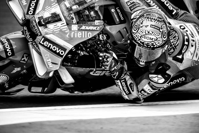 Francesco Bagnaia på jakt efter en tidskörning Francesco Bagnaia på jakt efter en tidskörning