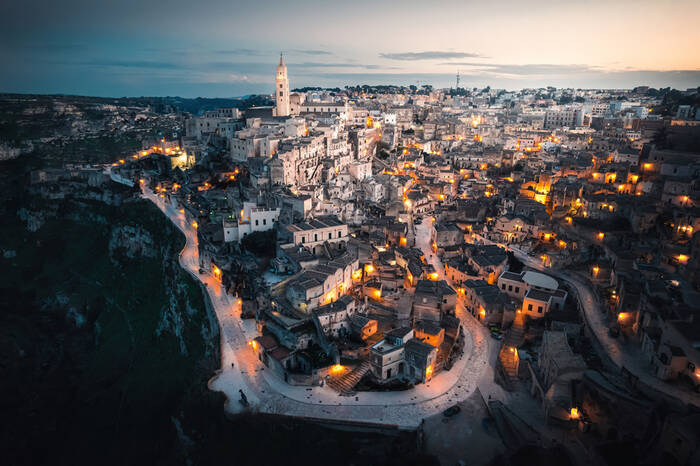 Matera de nuit Matera de nuit
