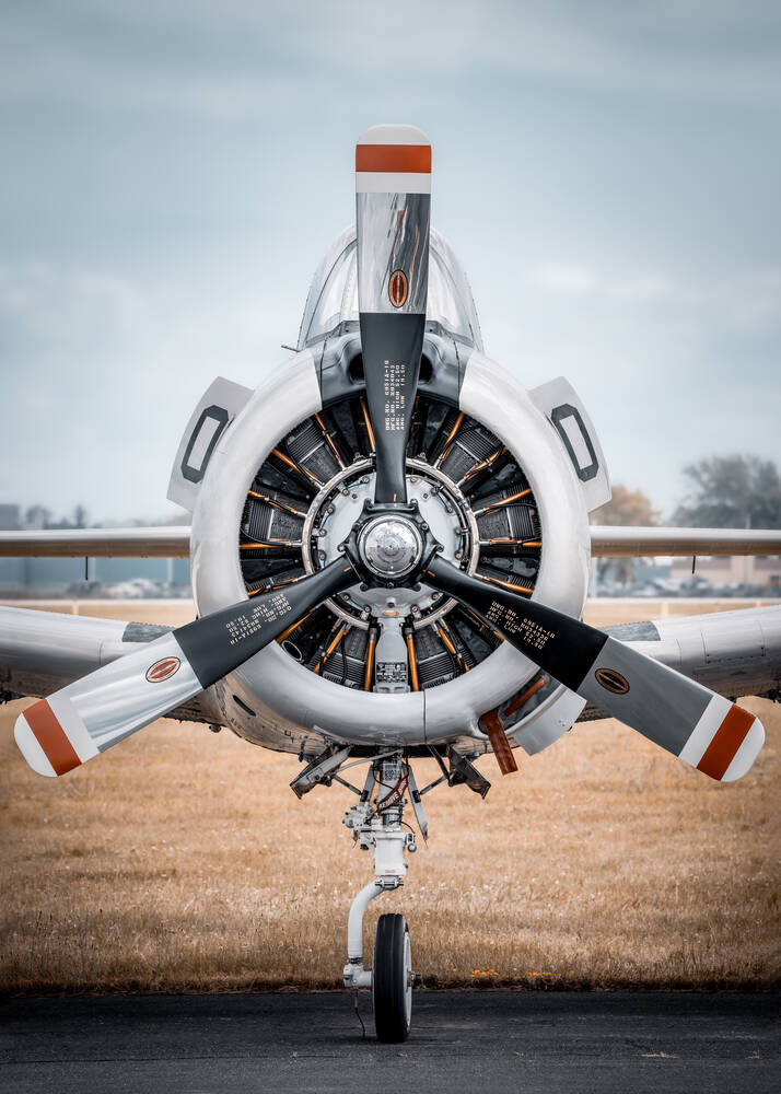 moteur de la T28 Trojan