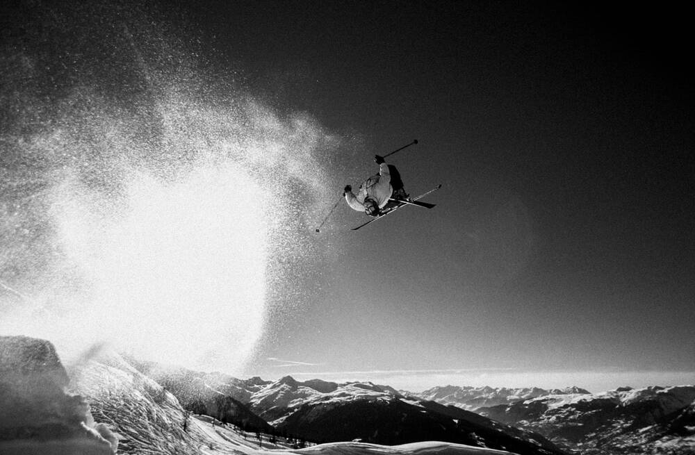 FREESTYLE SKIING 02 - Photographic print for sale