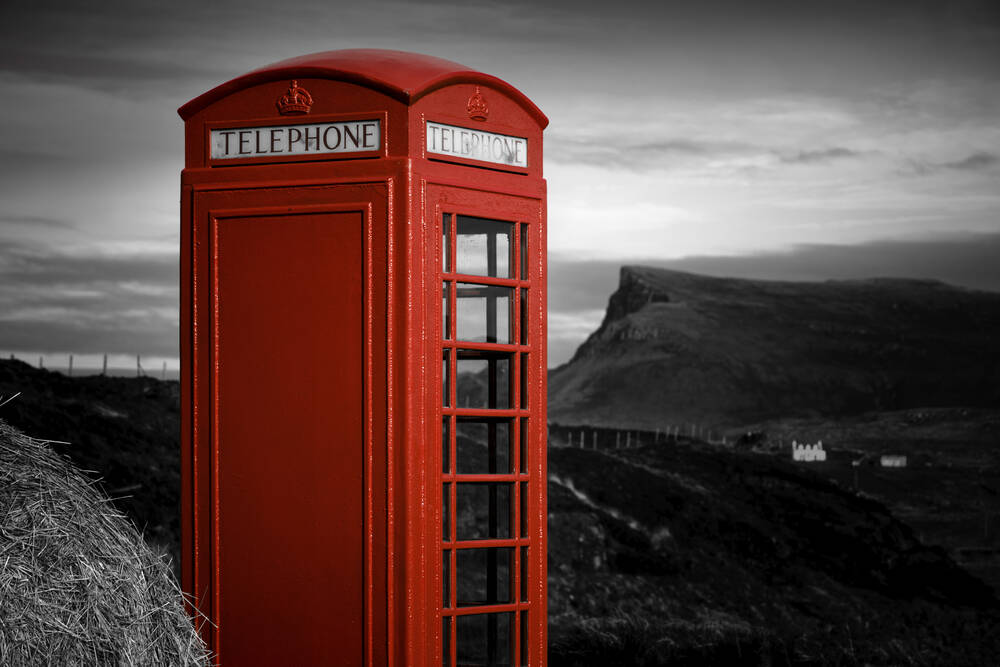 een oproep uit het niets