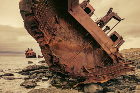 Kuril wrakken 02 Kuril wrakken 02