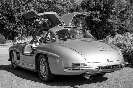 Mercedes 300SL Måsvinge Tillbaka NB Mercedes 300SL Måsvinge Tillbaka NB