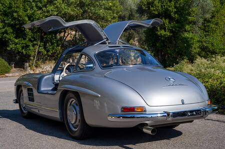 Mercedes 300SL Måsvinge baksida Mercedes 300SL Måsvinge baksida