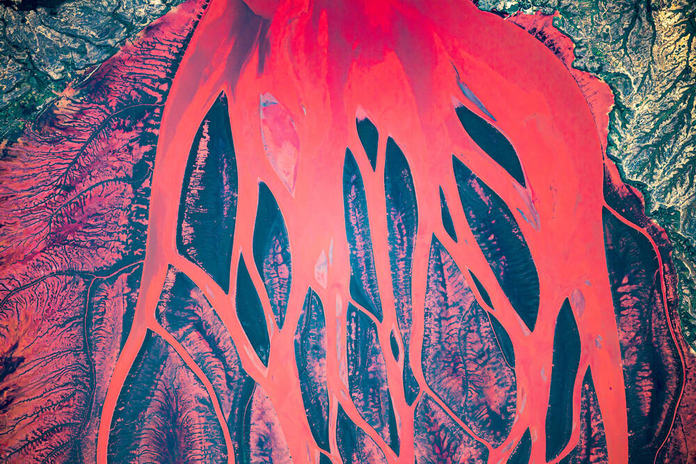 Desembocadura del río Betsiboka en Madagascar