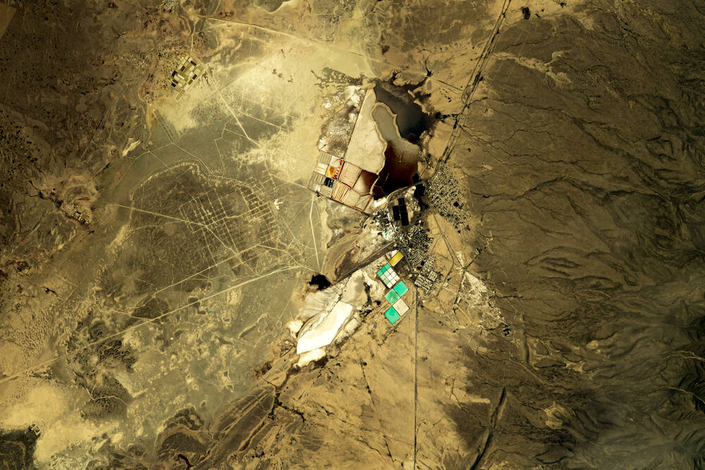 On the border between Mexico and the United States