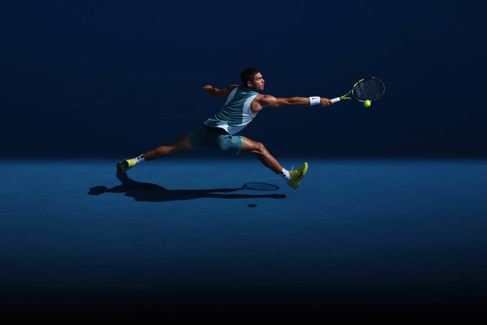 Carlos Alcaraz - Extended blue