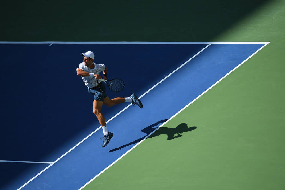 Novak Djokovic - captain America