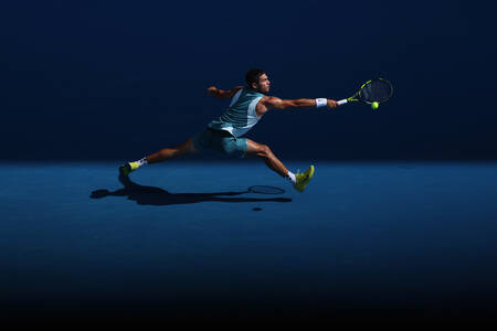 Carlos Alcaraz - Extended blue