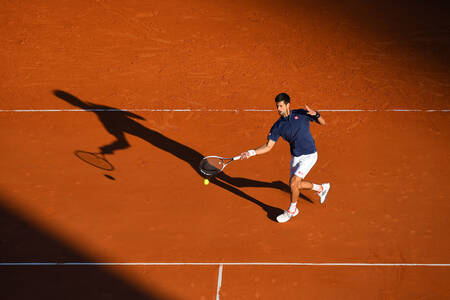 Novak Djokovic - Shadows Novak Djokovic - Shadows