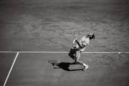 Rafael Nadal - Vamos Rafa bw Rafael Nadal - Vamos Rafa bw