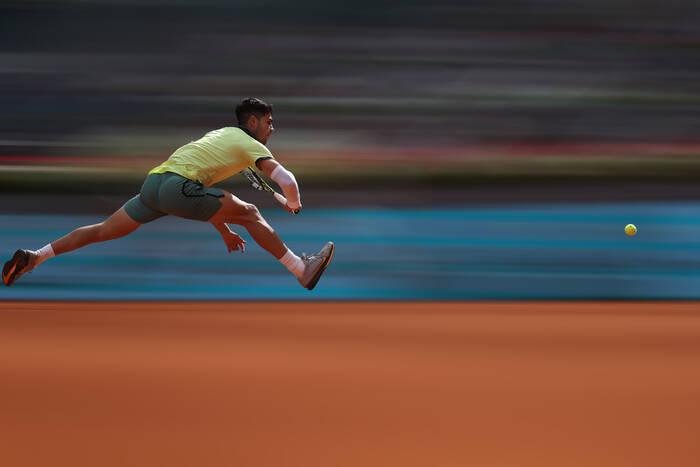 Carlos Alcaraz - "Velocità dell'aria Carlos Alcaraz - "Velocità dell'aria