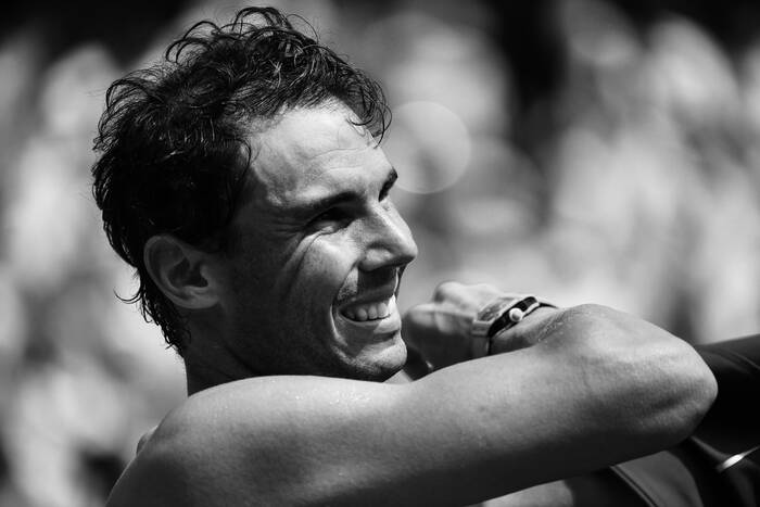 Rafael Nadal - Glimlach Rafael Nadal - Glimlach