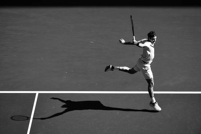 Roger Federer - Il ballerino II Roger Federer - Il ballerino II