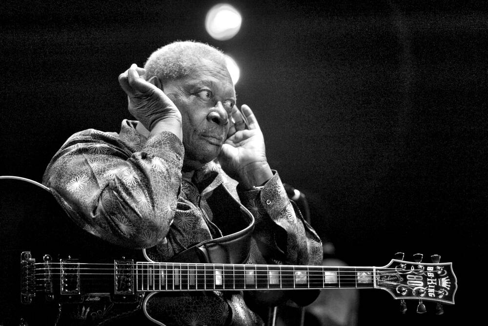 BB King concert 2006