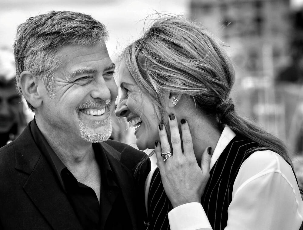 George Clooney und Julia Roberts