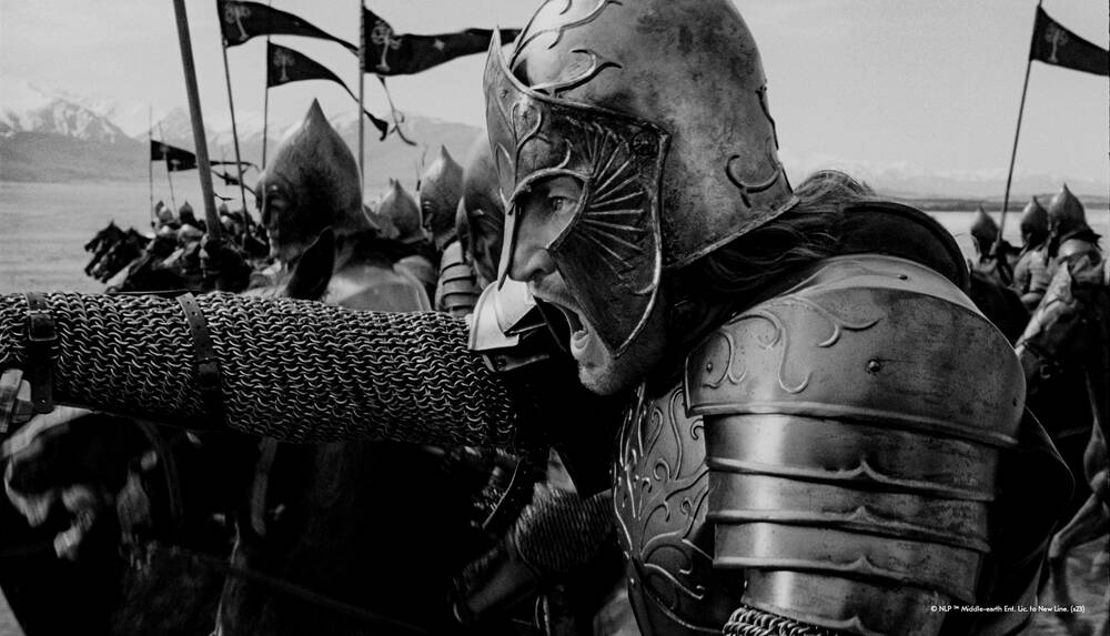 Faramir riding towards Osgiliath