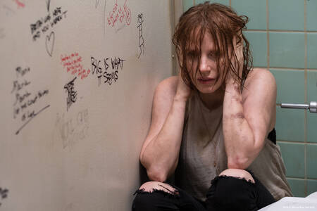 Beverly in the bathroom Poster