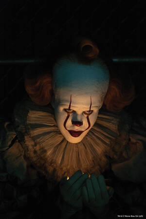 Pennywise in the night Wandbilder