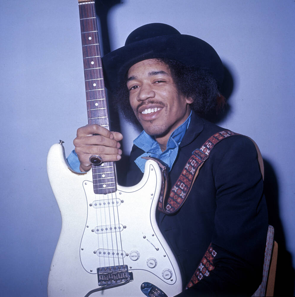 Jimi Hendrix - een virtuoos op de elektrische gitaar