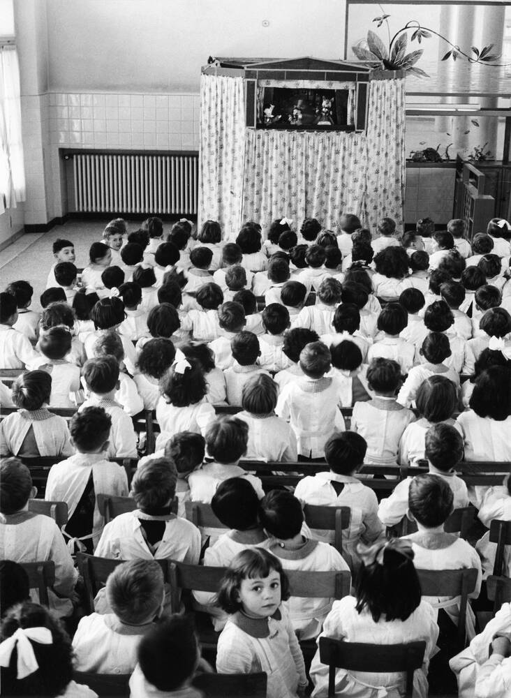 Puppentheater im Kindergarten